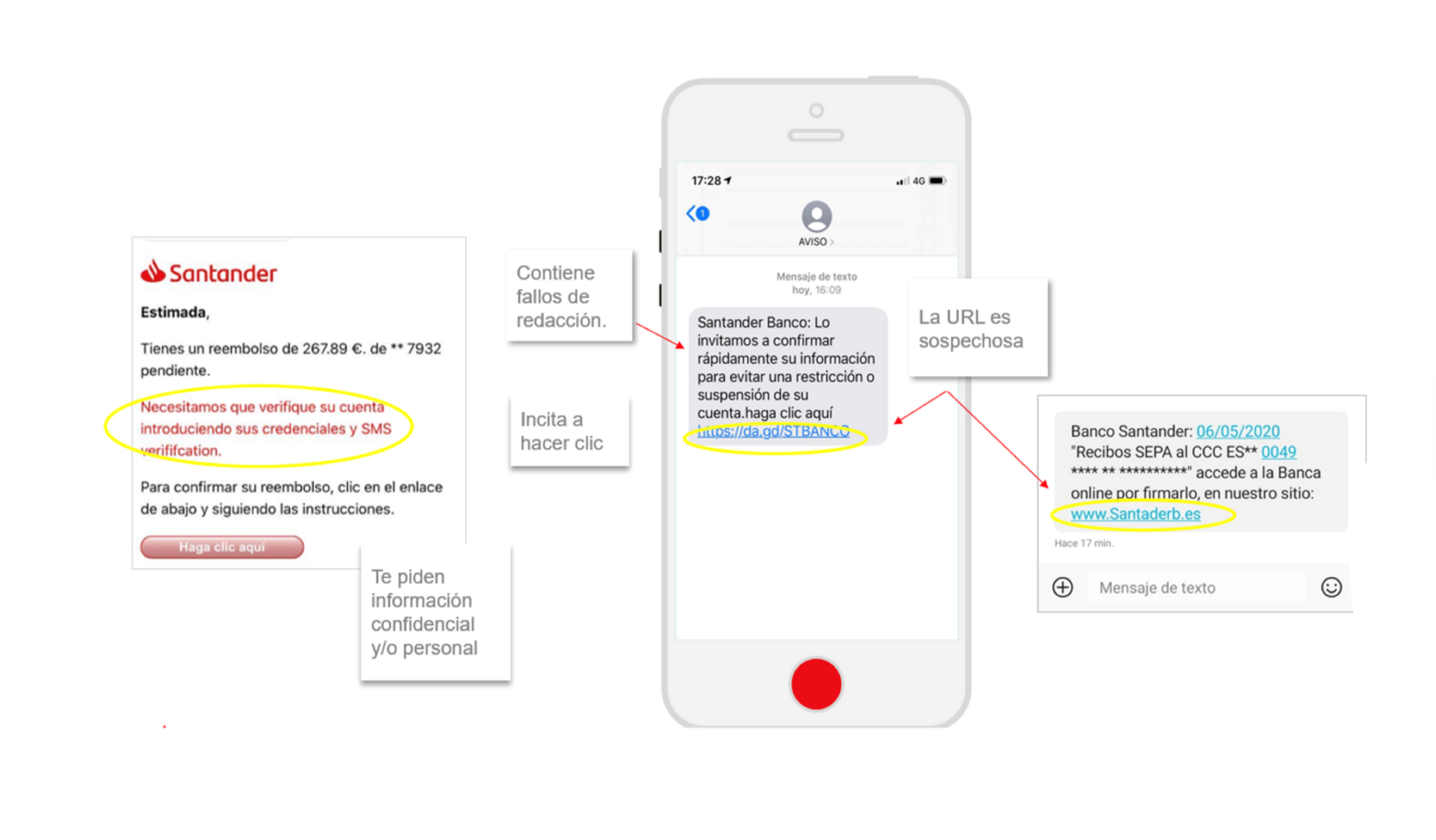 Phishing, Smishing y más: descifrando el código de los fraudes ...